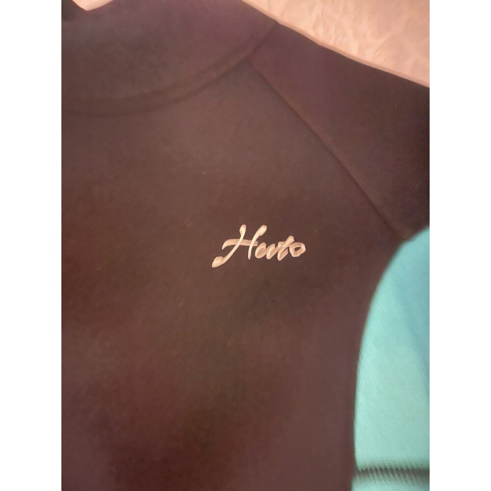 HEVTO Youth Kids SZ 11 Vigor-1 3/2mm Neoprene Full Wetsuit Black Blue Surf Swim - Picture 5 of 16